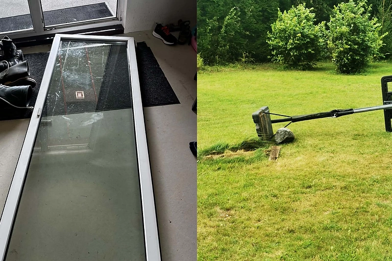 Audros padariniai Elektrėnų rajone / nuotr. skaitytojo