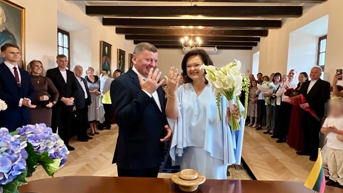 Valentino Tamulio ir Skaidrės Olberkaitės vestuvės / Aušros Malinauskienės nuotr.