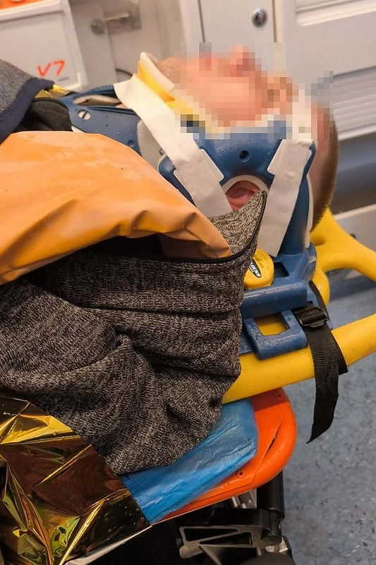 Nukentėjęs vairuotojas / Asmeninio archyvo nuotr.