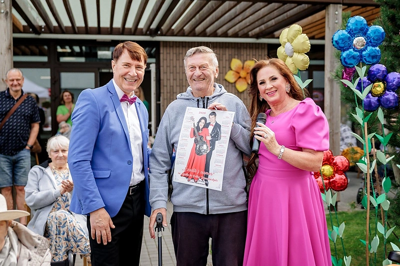 Vasaros šventė senjorų globos namuose / Organizatorių nuotr.