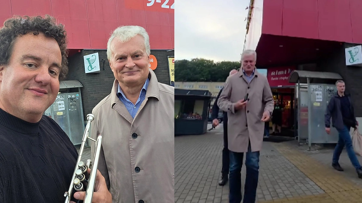 Gitanas Nausėda ir Timas Suladze / Stop kadras