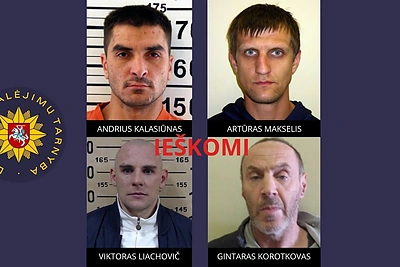 4 kalinių ieškanti policija prašo visuomenės pagalbos: įspėja, ko nedaryti