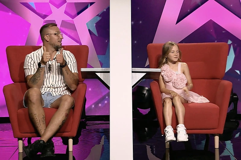 Karolis Akulavičius ir Karlotė / TV3 nuotr.