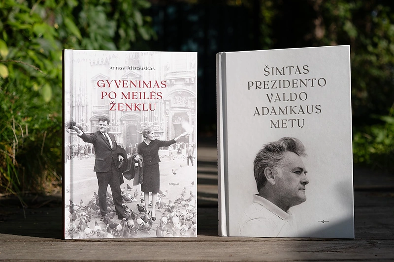 The books are dedicated to the upcoming centenary of President Valdas Adamkus / Photo by the publishers.