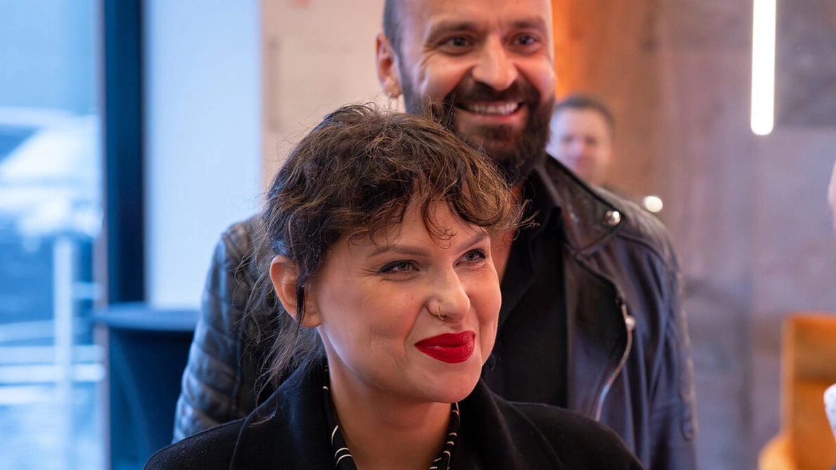 Justė Arlauskaitė-Jazzu ir Tadas Gryn / Rolando Basakirsko nuotr.