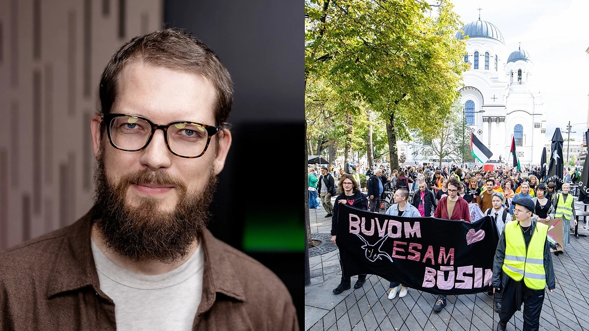 Romas Zabaraukas, „Kaunas Pride“ eitynės / Luko Balandžio ir Teodoro Biliūno nuotr.