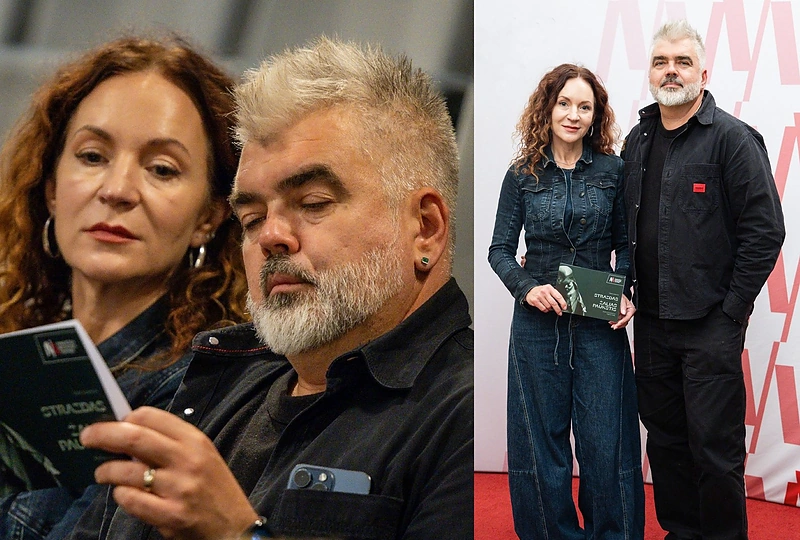 Livija Gradauskienė su vyru Marijum / Panevėžio muzikinio teatro nuotr.