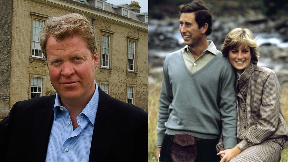Charles Spencer, Charles III and Princess Diana / Photo by Vida Press.