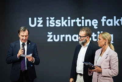 2026 metų Romo Sakadolskio žurnalistikos apdovanojimai / Roberto Riabovo / BNS nuotr.