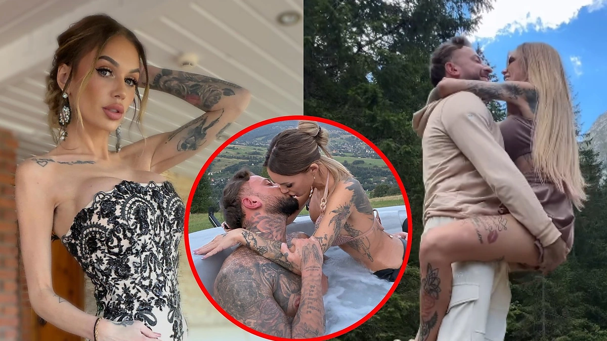 Justina Partikė su mylimuoju Areku / Asmeninio albumo nuotr.