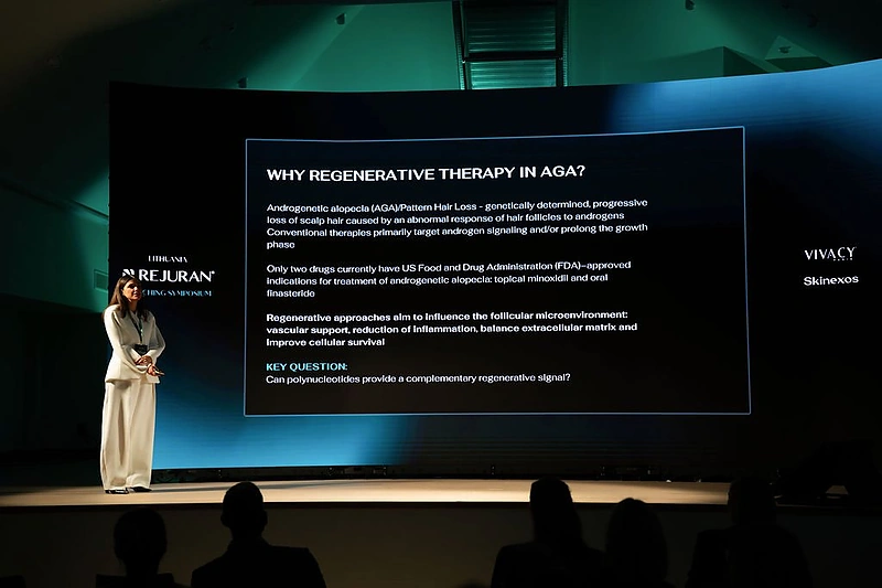 Gydytoja dermatovenerologė-trichologė Aušrinė Ramanauskaitė / Organizatorių nuotr.