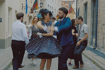 Migloko klipo akimirka / Vaivos Valaitytės ir Albertos Statauskės nuotr.