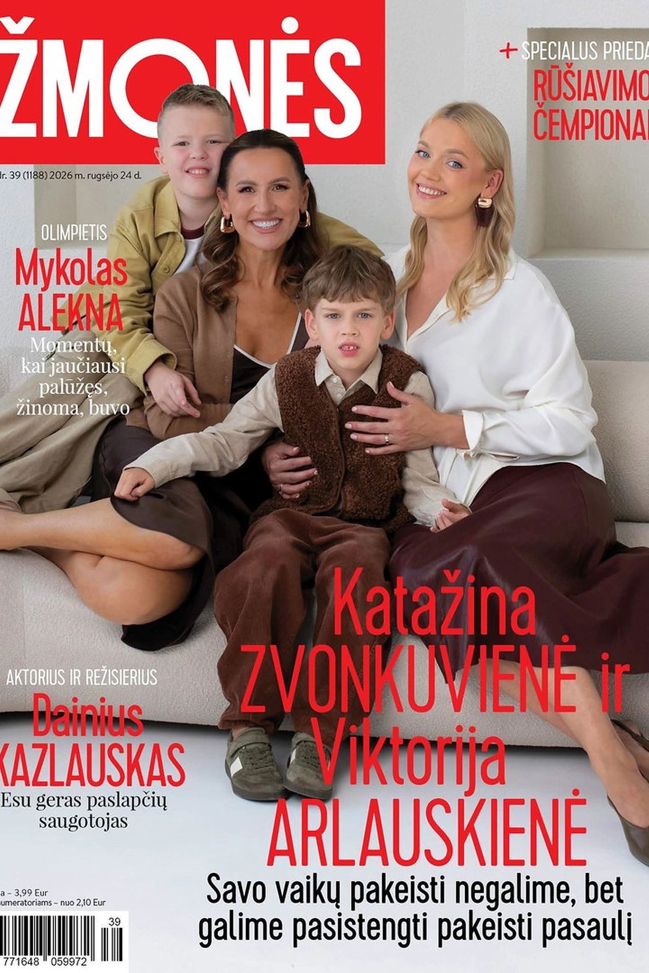 Žurnalas Žmonės 2026/39