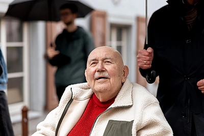 Maestro Donato Katkaus pagerbimas Literatų gatvėje / Tauro Gūdmanto nuotr.