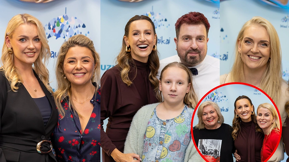 Katažinos ir Viktorijos Arlauskienės klipo pristatymas / Giedriaus Matulaičio nuotr.