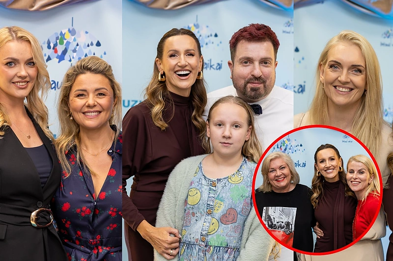 Katažinos ir Viktorijos Arlauskienės klipo pristatymas / Giedriaus Matulaičio nuotr.