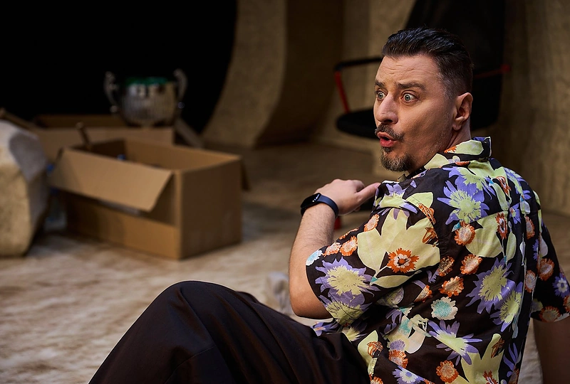 Domino teatro spektaklio „Urvinis žmogaus“ premjera / Gintauto Rapalio nuotr.