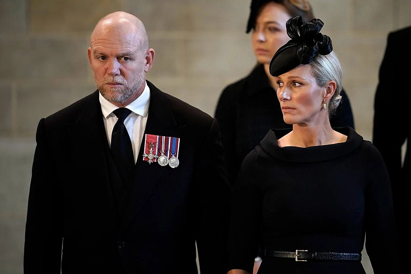 Zara Tindall and Mike'as Tindallas / Scanpix nuotr.