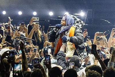 ASAP Rocky koncertas „Žalgirio“ arenoje / Teodoro Biliūno / BNS nuotr.