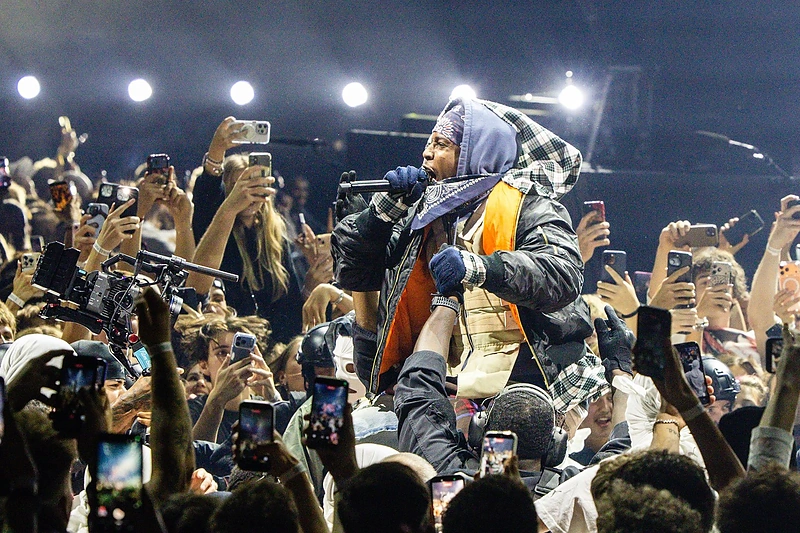 ASAP Rocky koncertas „Žalgirio“ arenoje / Teodoro Biliūno / BNS nuotr.