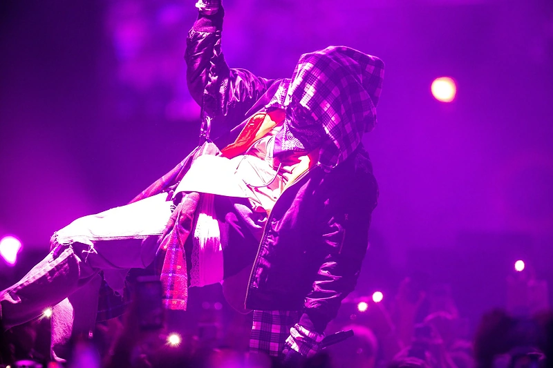 ASAP Rocky koncertas „Žalgirio“ arenoje / Teodoro Biliūno / BNS nuotr.