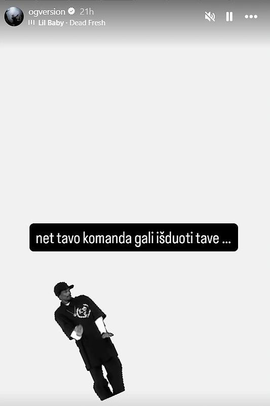 OG Version įrašas / „Instagram“ nuotr.