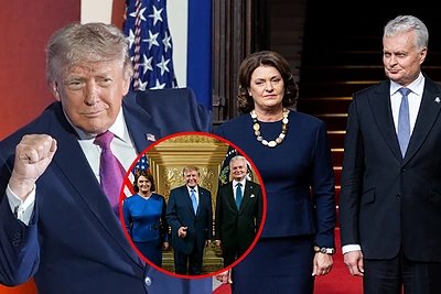 Išvydę Nausėdų ir Trumpo nuotrauką nenulaikė liežuvio už dantų: „Kai tėvukai nulekia...“