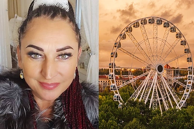 Aušrinė Gerikienė su tėčiu „įkalinti“ naujame Kauno apžvalgos rate: „Pradėjom mosikuoti, daužyti...“