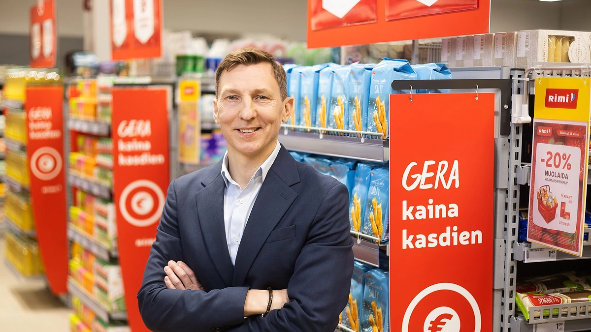 Vaidas Lukoševičius, Rimi Lietuva Generalinis direktorius / „Rimi“ nuotr.