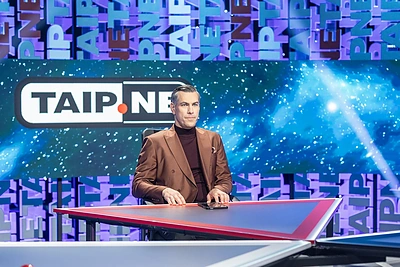 Žaidimo „TAIP ir NE“ filmavimai / Viganto Ovadnevo nuotr.
