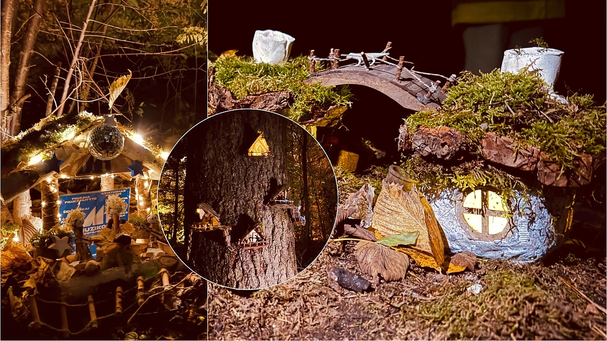 Jomanto parko nykštukų kaimelis /M1 nuotr.