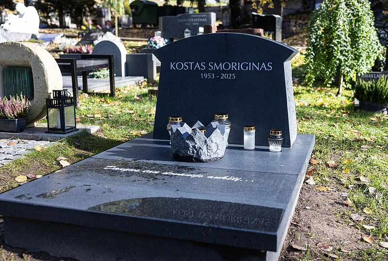 Kosto Smorigino kapas / Pauliaus Peleckio / BNS nuotr.