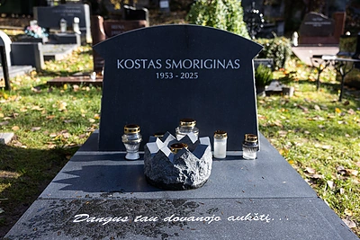 Kosto Smorigino kapas / Pauliaus Peleckio / BNS nuotr.