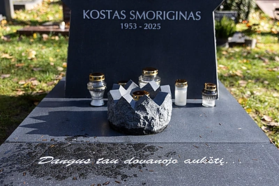 Kosto Smorigino kapas / Pauliaus Peleckio / BNS nuotr.