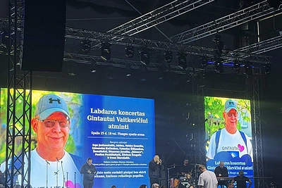 Koncerto akimirka / Asmeninio albumo nuotr.